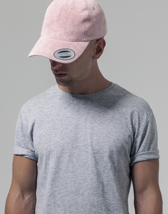 Шапка с козирка Low Profile Velours Cap lightrose one size