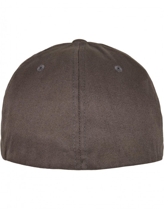 Шапка с козирка Flexfit Organic Cotton Cap darkgrey S/M
