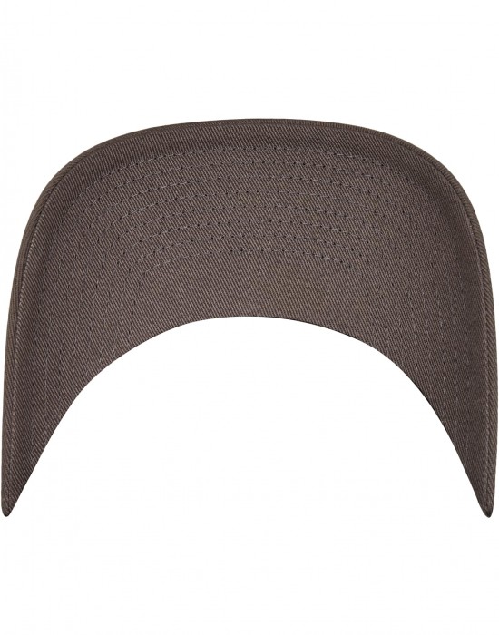 Шапка с козирка Flexfit Organic Cotton Cap darkgrey S/M