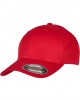Шапка с козирка Flexfit Organic Cotton Cap red S/M