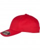 Шапка с козирка Flexfit Organic Cotton Cap red S/M