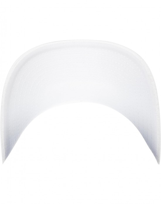 Шапка с козирка Flexfit Organic Cotton Cap white S/M