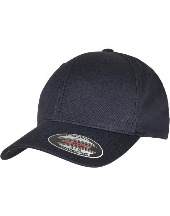 Шапка с козирка Flexfit Organic Cotton Cap darknavy S/M