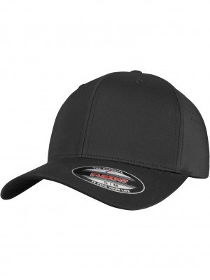 Шапка с козирка Flexfit Perforated Cap black S/M