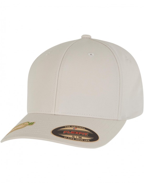 Шапка с козирка Flexfit Recycled Polyester Cap beige S/M