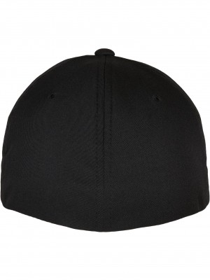 Шапка с козирка Flexfit Recycled Polyester Cap black S/M