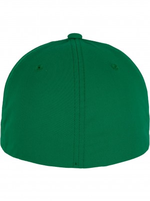 Шапка с козирка Flexfit Recycled Polyester Cap green S/M
