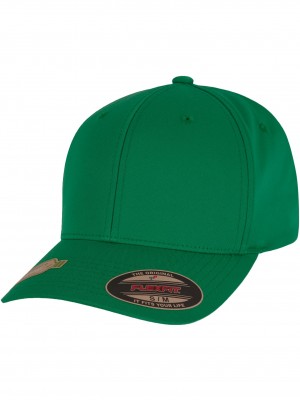 Шапка с козирка Flexfit Recycled Polyester Cap green S/M