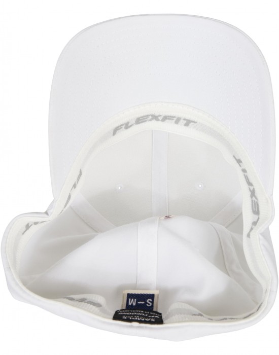 Шапка с козирка Flexfit Recycled Polyester Cap white S/M