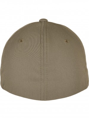 Шапка с козирка Flexfit Recycled Polyester Cap loden S/M