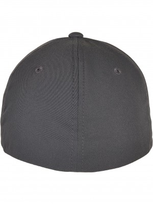 Шапка с козирка Flexfit Recycled Polyester Cap light charcoal S/M