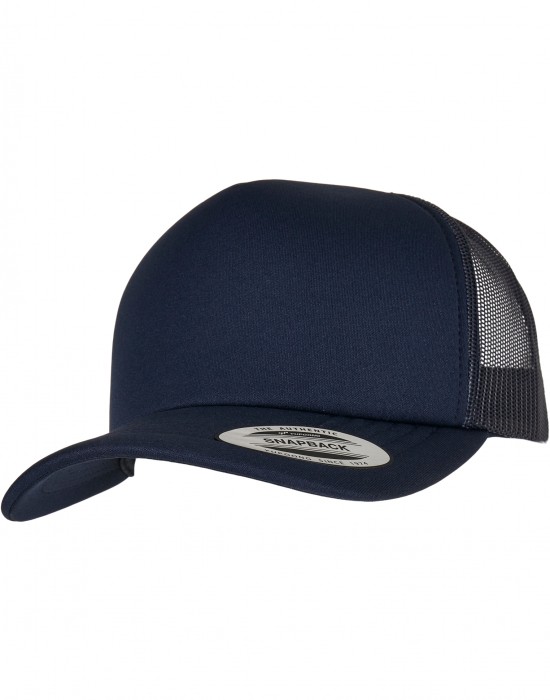 Шапка с козирка YP Classics? Classic Curved Visor Foam Trucker Cap navy one size