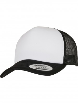 Шапка с козирка YP Classics? Curved Foam Trucker Cap ? White Front black/white/black one size