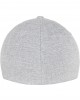 Шапка с козирка FLEXFIT HEATHERLIGHT CAP melange silver S/M
