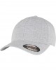 Шапка с козирка FLEXFIT HEATHERLIGHT CAP melange silver S/M