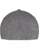 Шапка с козирка FLEXFIT HEATHERLIGHT CAP melange dark grey S/M