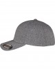 Шапка с козирка FLEXFIT HEATHERLIGHT CAP melange dark grey S/M