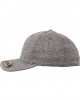 Шапка с козирка Flexfit Melange Cap dk.heathergrey S/M