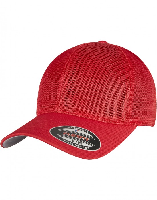 Шапка с козирка 360 Omnimesh Cap red one size