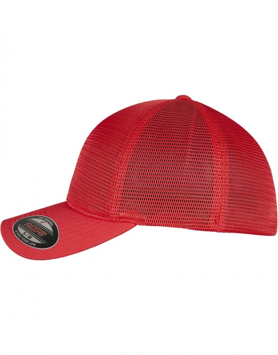 Шапка с козирка 360 Omnimesh Cap red one size