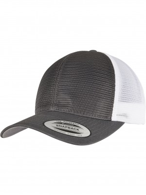 Шапка с козирка 360 Omnimesh 2-Tone Cap charcoal/white one size