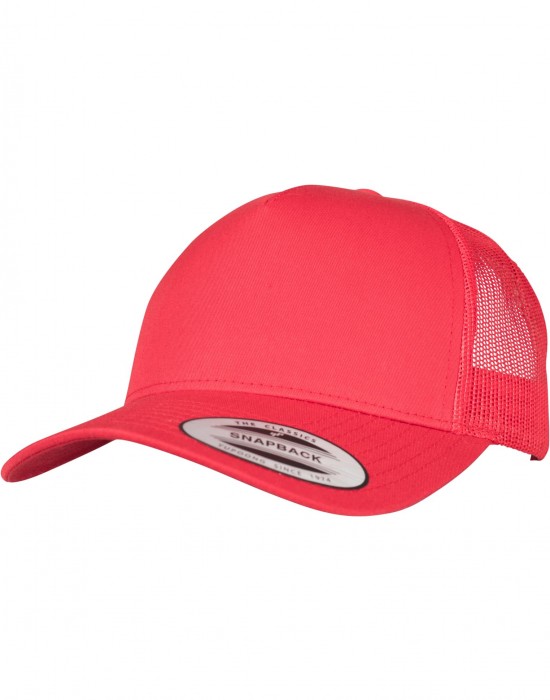 Шапка с козирка 5-Panel Retro Trucker Cap red one size