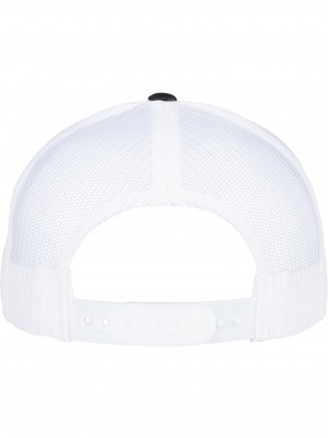 Шапка с козирка 5-Panel Retro Trucker 2-Tone Cap blk/wht one size