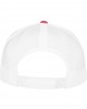 Шапка с козирка 5-Panel Retro Trucker 2-Tone Cap red/wht one size