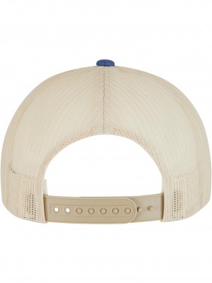 Шапка с козирка 5-Panel Retro Trucker 2-Tone Cap blue/beige one size