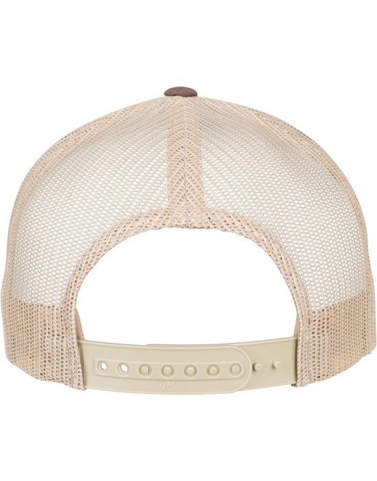 Шапка с козирка 5-Panel Retro Trucker 2-Tone Cap brn/khaki one size