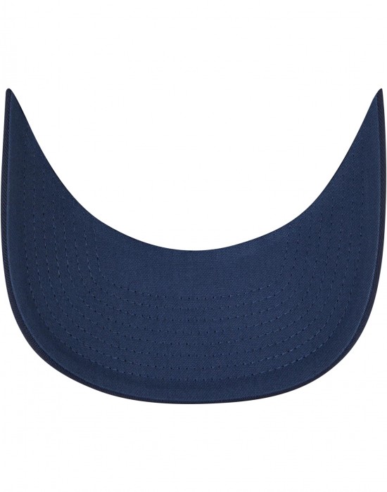 Шапка с козирка Flexfit 5 Panel greyish navy S/M