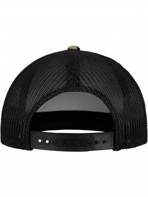 Шапка с козирка Camo Trucker Cap woodcamo/blk one size