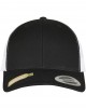 Шапка с козирка YP CLASSICS RECYCLED RETRO TRUCKER CAP 2-TONE blk/wht one size