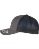 Шапка с козирка YP CLASSICS RECYCLED RETRO TRUCKER CAP 2-TONE charcoal/black one size