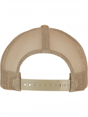 Шапка с козирка Suede Leather Trucker Cap khaki one size