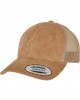 Шапка с козирка Suede Leather Trucker Cap khaki one size