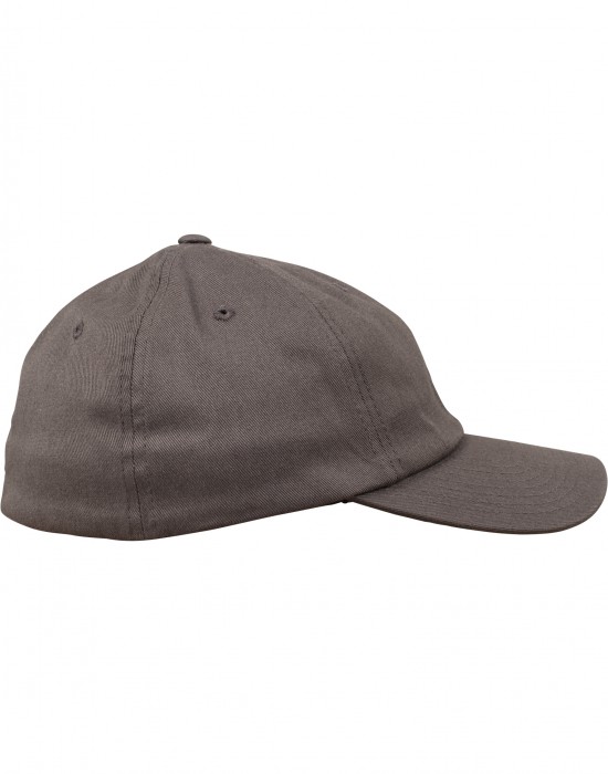 Шапка с козирка Flexfit Cotton Twill Dad Cap darkgrey S/M