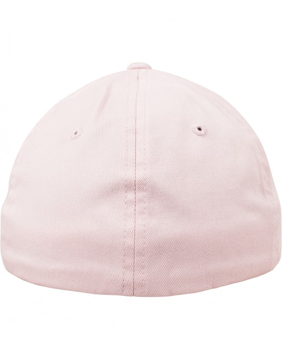 Шапка с козирка Flexfit Cotton Twill Dad Cap pink S/M