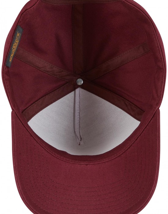 Шапка с козирка 5-Panel Curved Classic Snapback maroon one size
