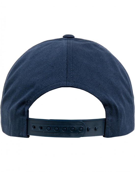 Шапка с козирка 5-Panel Curved Classic Snapback navy one size