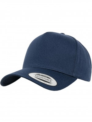 Шапка с козирка 5-Panel Curved Classic Snapback navy one size