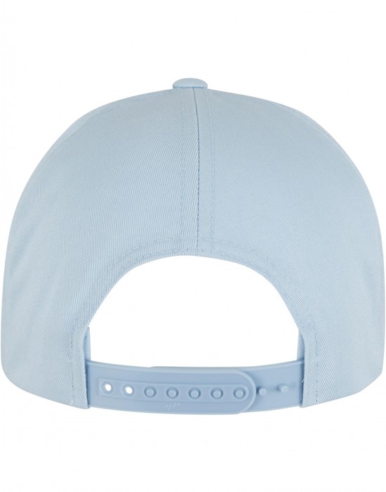 Шапка с козирка 5-Panel Curved Classic Snapback lightblue one size