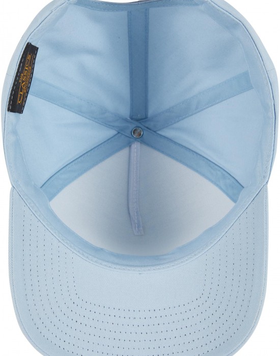 Шапка с козирка 5-Panel Curved Classic Snapback lightblue one size