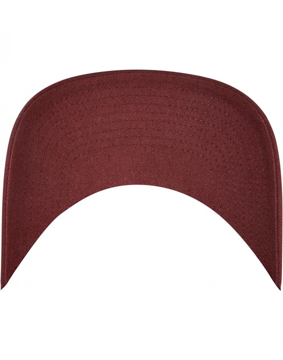 Шапка с козирка 5-Panel Curved Classic Snapback burgundy one size