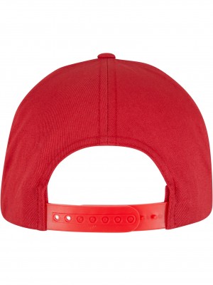 Шапка с козирка 5-Panel Curved Classic Snapback mars red one size