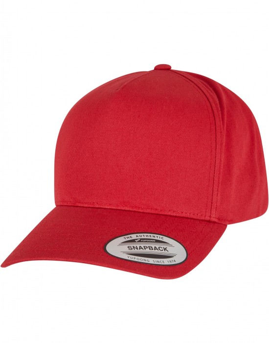 Шапка с козирка 5-Panel Curved Classic Snapback mars red one size