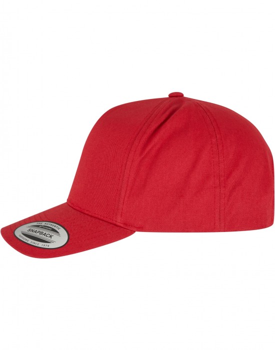 Шапка с козирка 5-Panel Curved Classic Snapback mars red one size