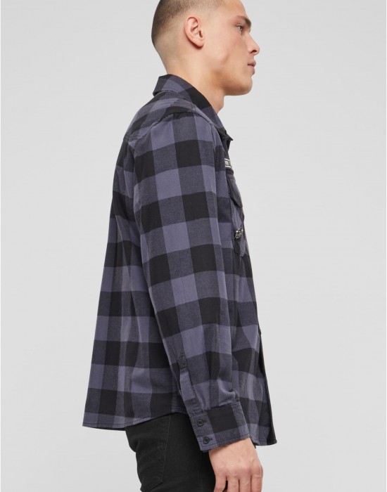 Карирана мъжка риза Motörhead