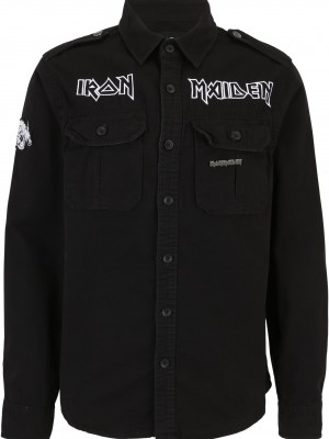 Винтидж риза с дълъг ръкав Iron Maiden