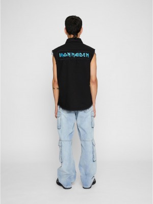 Винтидж риза без ръкави Iron Maiden FOTD 